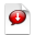 iChat Red Transfer Icon 32x32 png